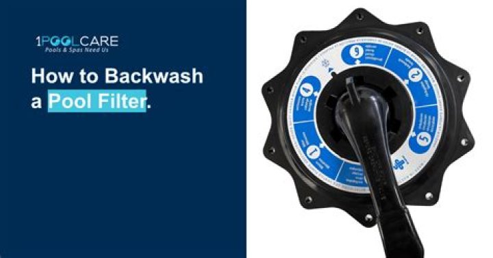 How often should I backwash my water filter?