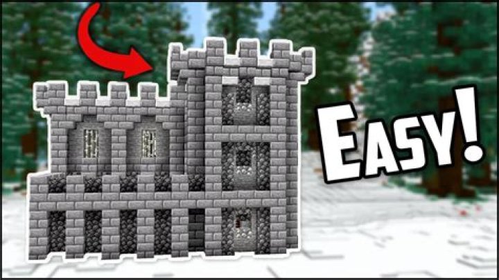 How to build a Minecraft Castle easy?