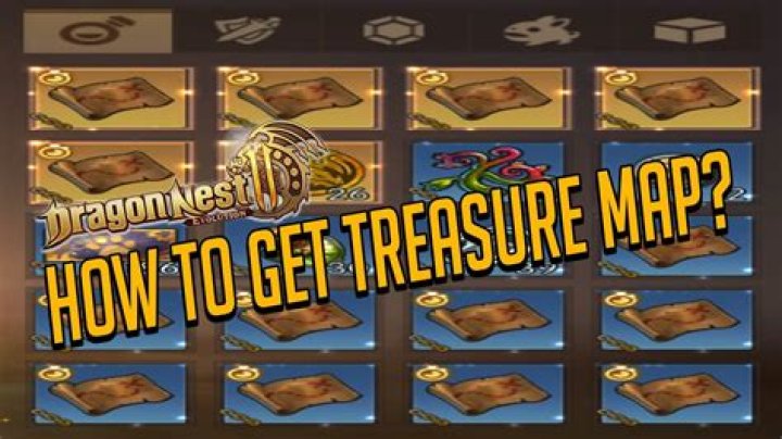 How to get treasure maps dq9?