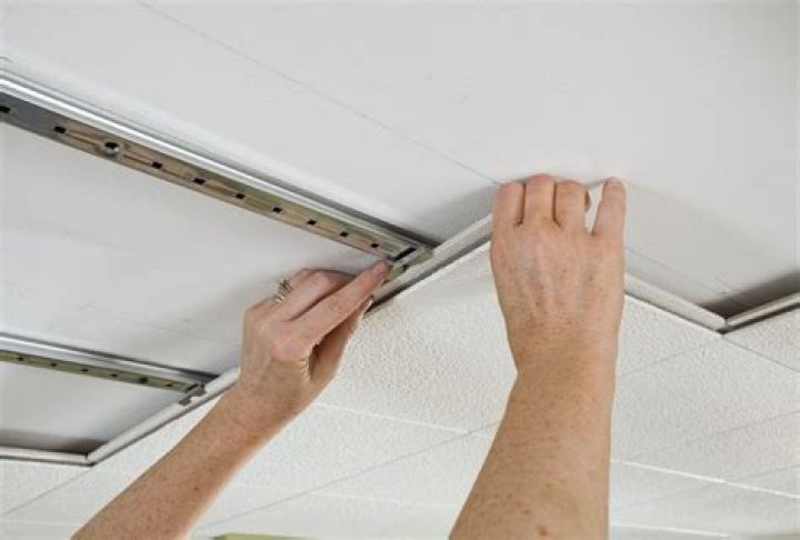 How to install Armstrong ceiling panels?