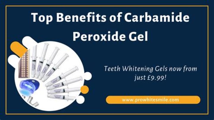 Is 22 carbamide peroxide gel safe?