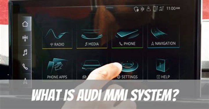 Is Audi MMI touch screen?