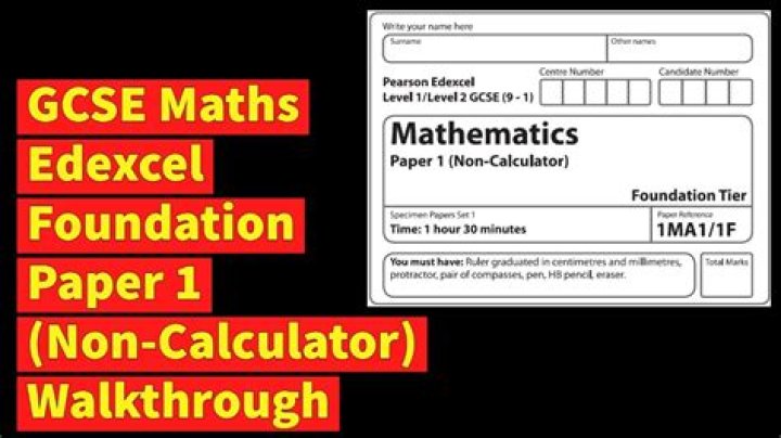 Is Edexcel maths Igcse?