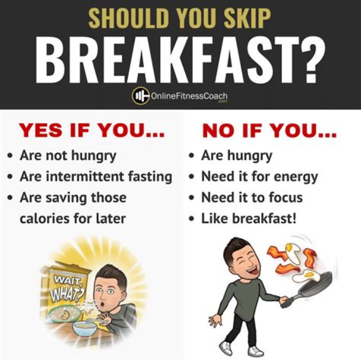 Is it okay to skip breakfast?