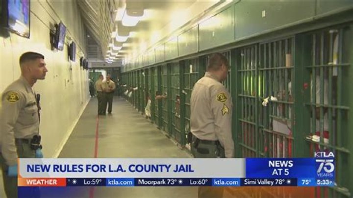 Is LA County Jail allowing visitors?