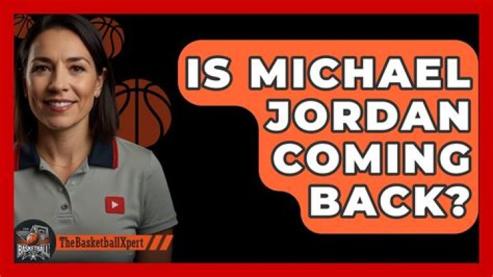Is Michael Jordan coming back?