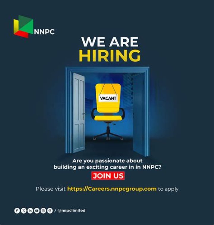 Is NNPC recruiting presently?