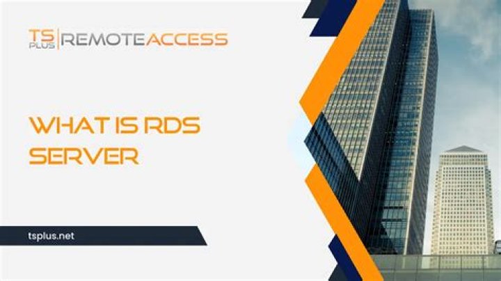 Is RDS the same as Terminal Server?