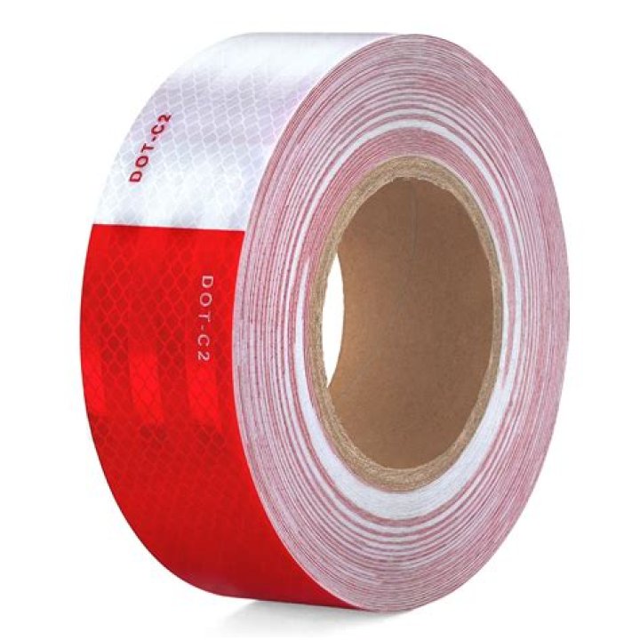 Is red reflective tape legal?