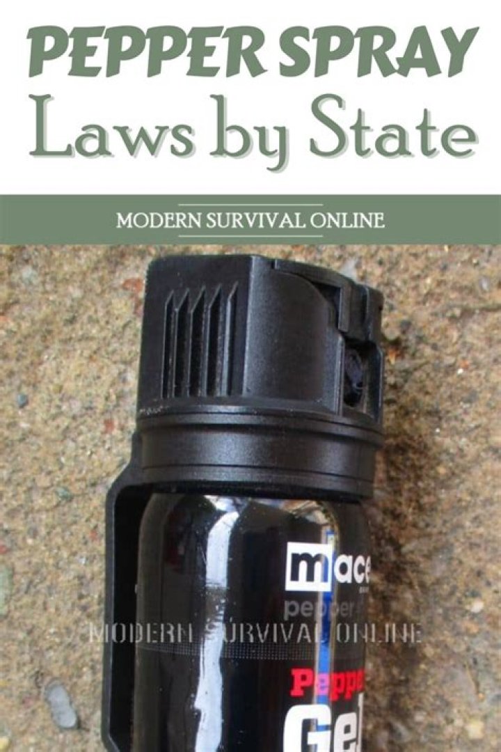 Is SABRE pepper spray legal?