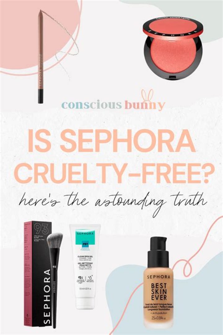 Is Sephora foundation cruelty-free?