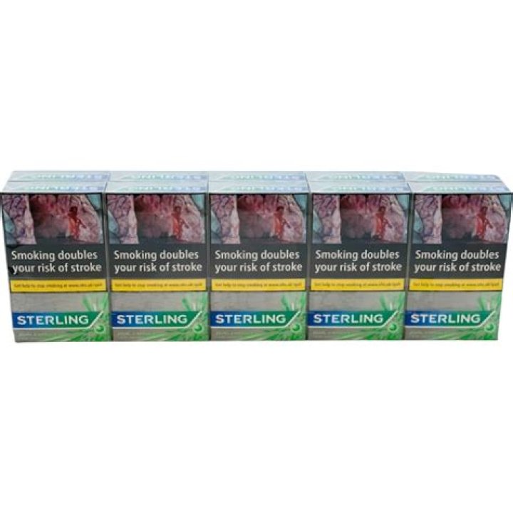 Is Sterling blue menthol?