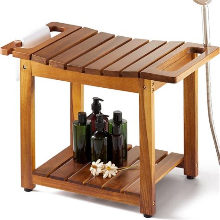 Is teak good for shower bench?