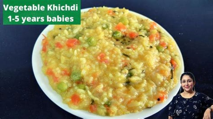 Is vegetable khichdi healthy?