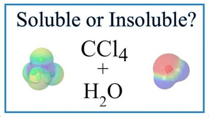 Is wax and CCl4 soluble?