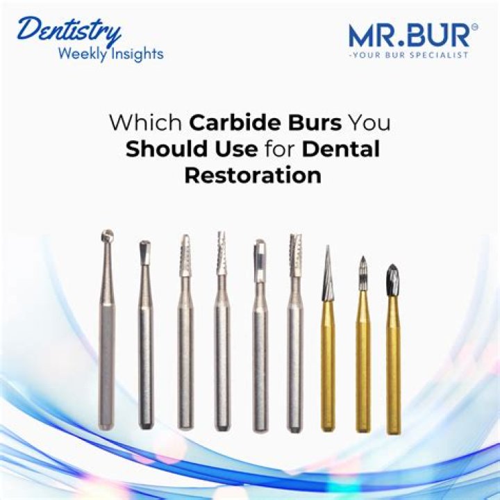 What are carbide burs used for?