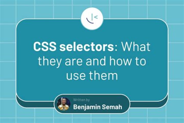 What are CSS selectors and how to use them?