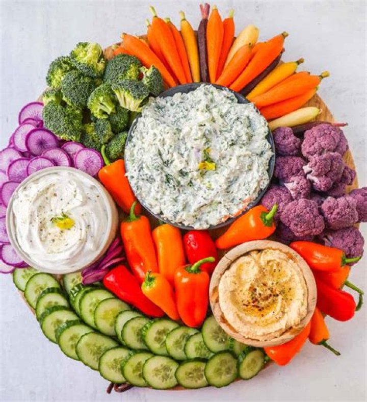 What are the examples of crudites?