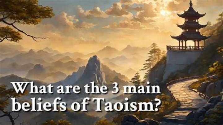 What are the main deities in Taoism?
