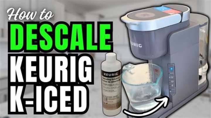 What can I use instead of descaling solution?