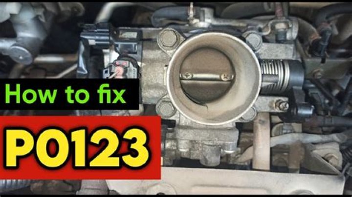 What causes a P0123 code?