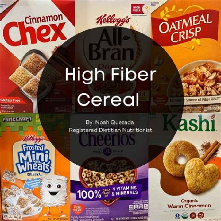 What cereals are highest in fiber?