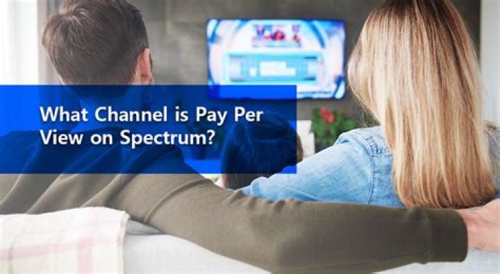 What channel is pay per view on spectrum?