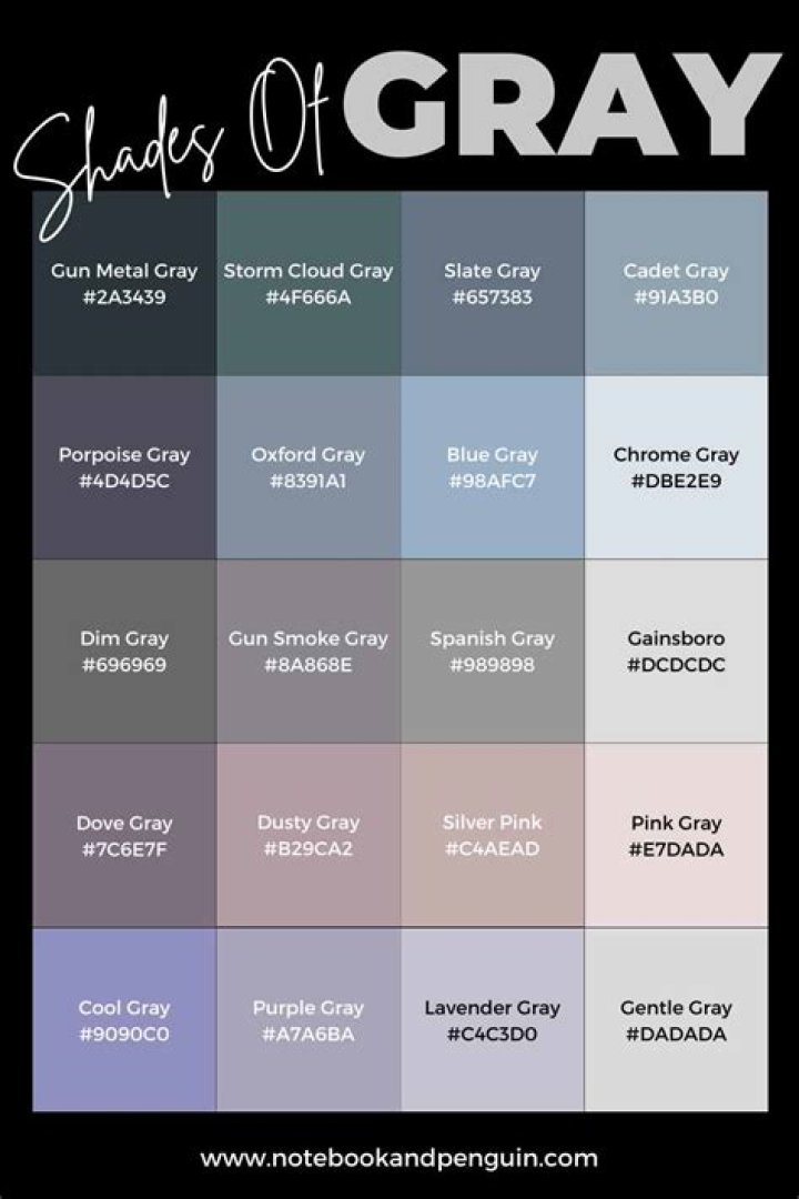What color is electric gray?