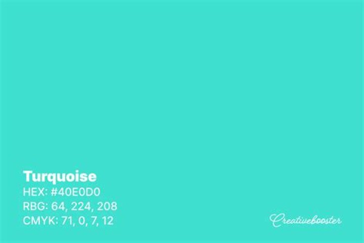 What color is turquoise?