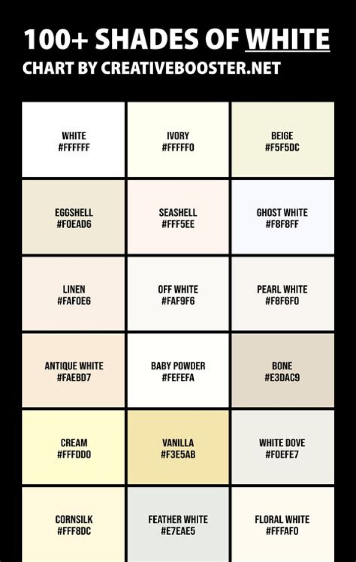 What color white does Ford use?