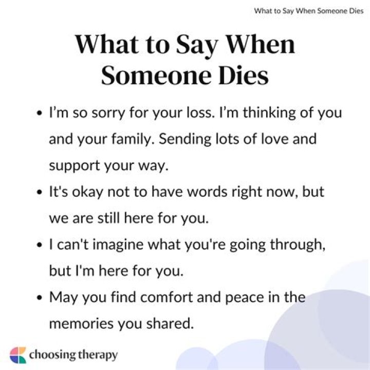 What did Romans say when someone dies?