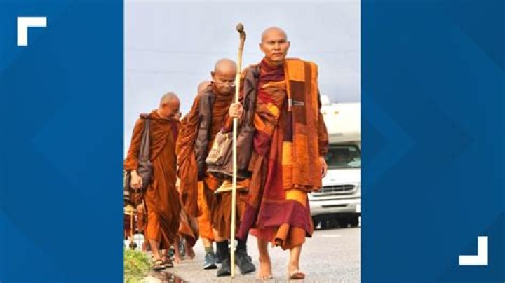 What do Buddhist monks chant?