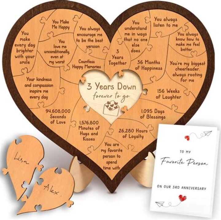 What do you give a couple for their 3rd anniversary?