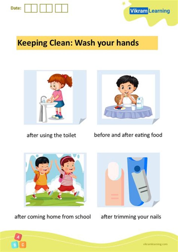 What do you have to keep yourself clean answer?