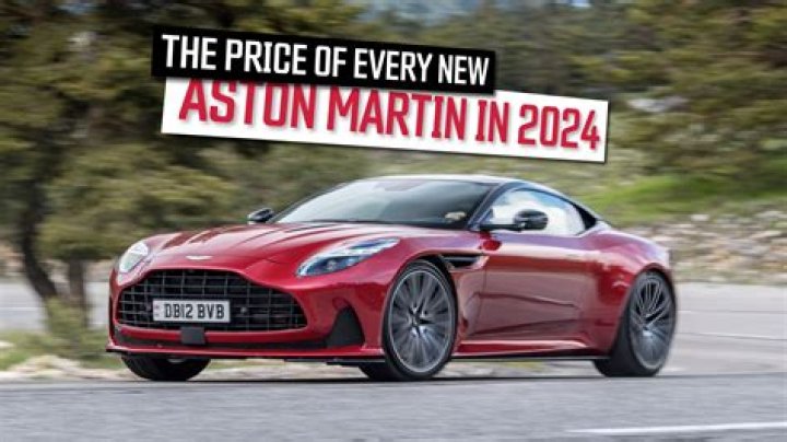 What does a Aston Martin cost?