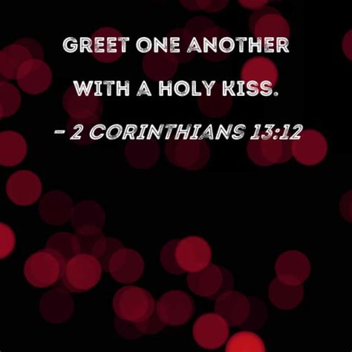 What does a kiss symbolize?