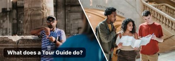 What does a tourist guide do?