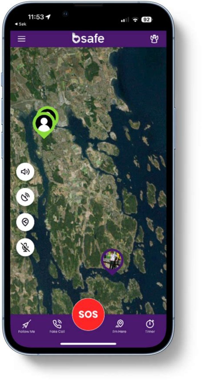 What does bSafe app do?