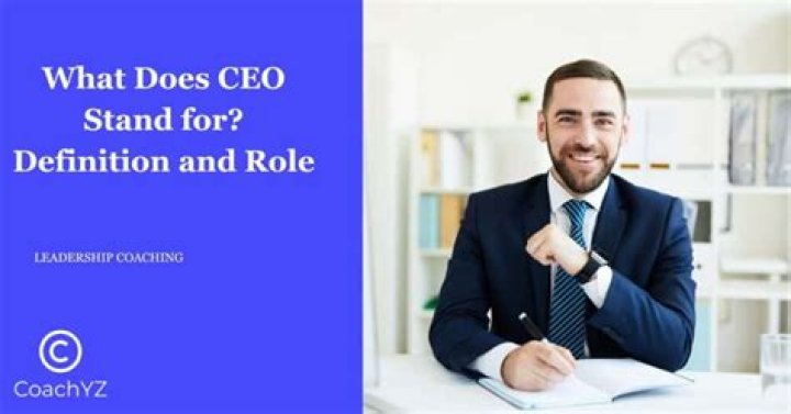 What does CEO mean slang?