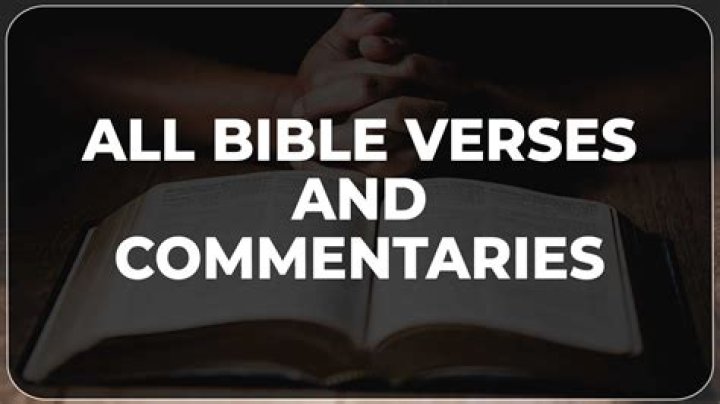 What Does commentary mean in the Bible?