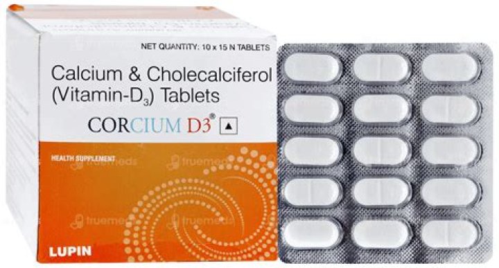 What does Corcium tablet do?