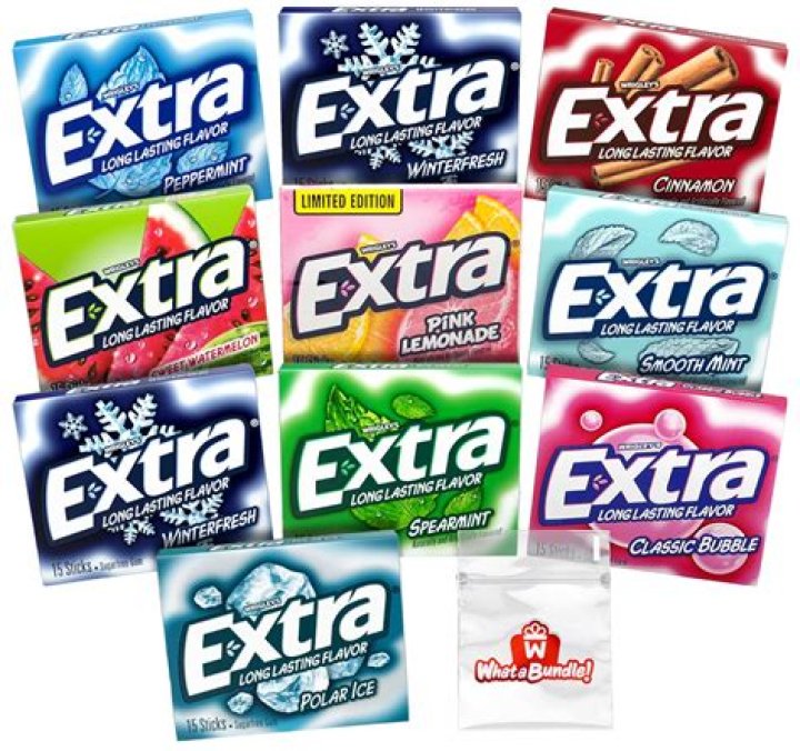 What does the extra gum commercial mean?