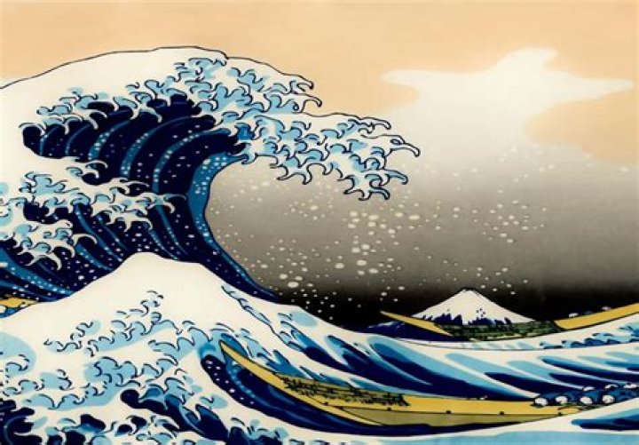 What does the great wave symbol mean?