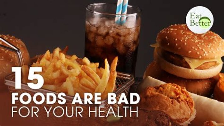 What foods are bad for us?