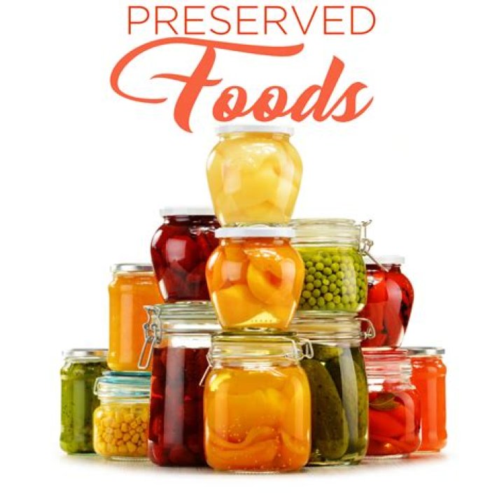 What foods are commonly preserved?