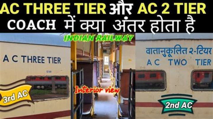 What is 3 tier AC coach?