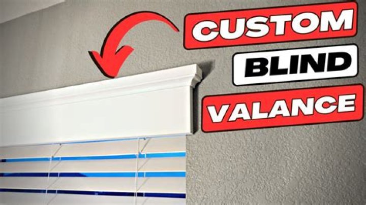What is a box valance called?