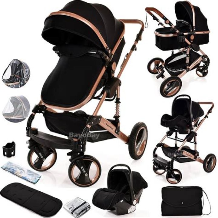 What is a British baby buggy called?