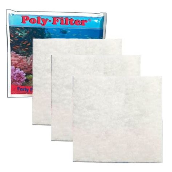 What is a poly filter pad?
