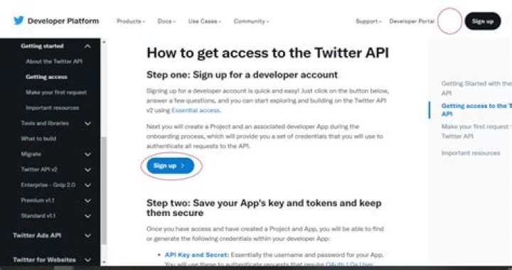 What is a Twitter developer account?